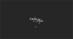 Desktop Screenshot of cacioepepe.gr